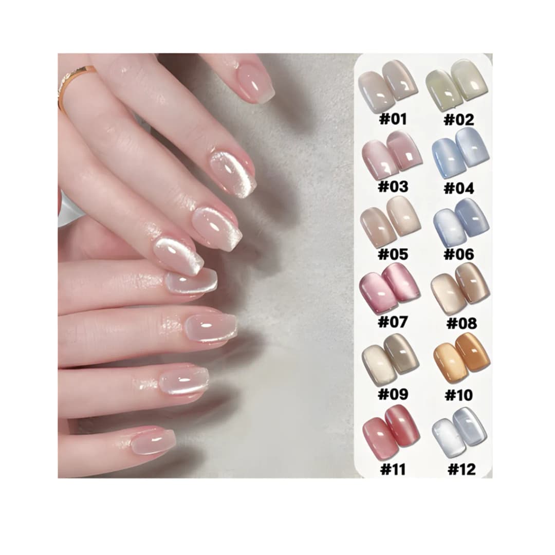 Magnet Hologram Clear Magnet Gel,10ml/Гелэн хумсны будаг/ - 4