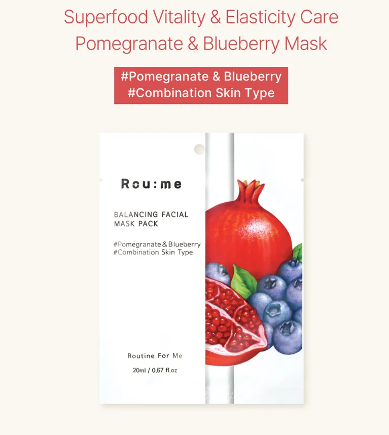 Rou:me Balancing Facial Mask, 20g /Нүүрний маск/ TM - 4