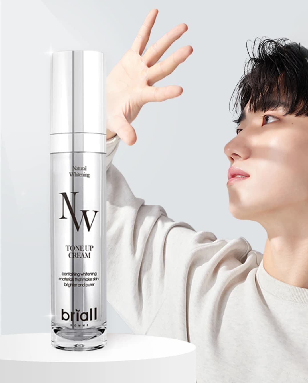 Briall NW Natural Whitening Tone Up Cream, 50ml /Эрэгтэй крем/ - 1