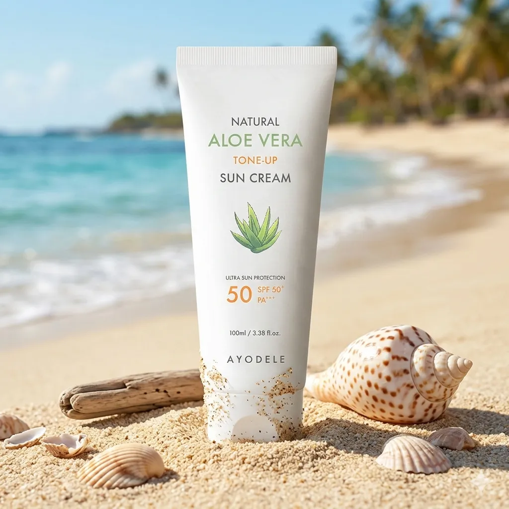 Ayodele Natural Aloe Vera Tone Up Sun Cream, 100ml /Нарны тос/ TM - 1