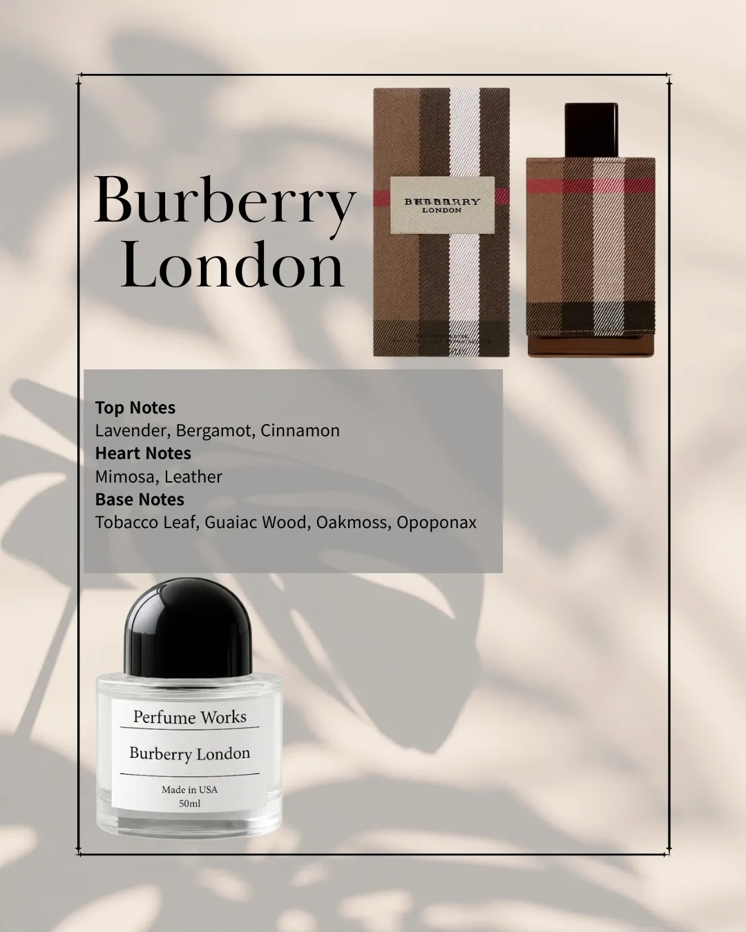 Perfume Works Burberry London /Үнэртэй ус/ - 1
