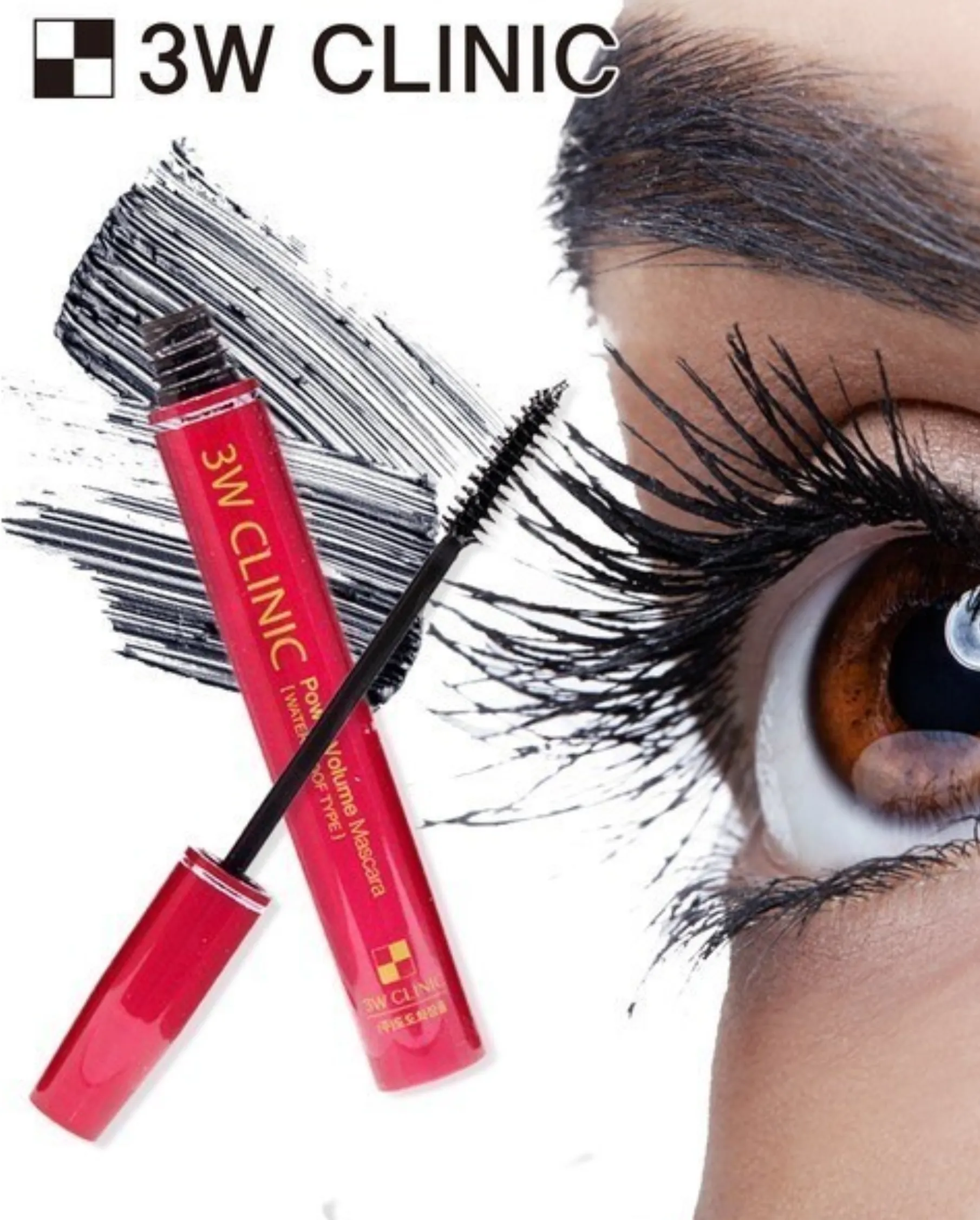 3W Clinic Power Volume Mascara,7gr /Cормуусны будаг/ - 1