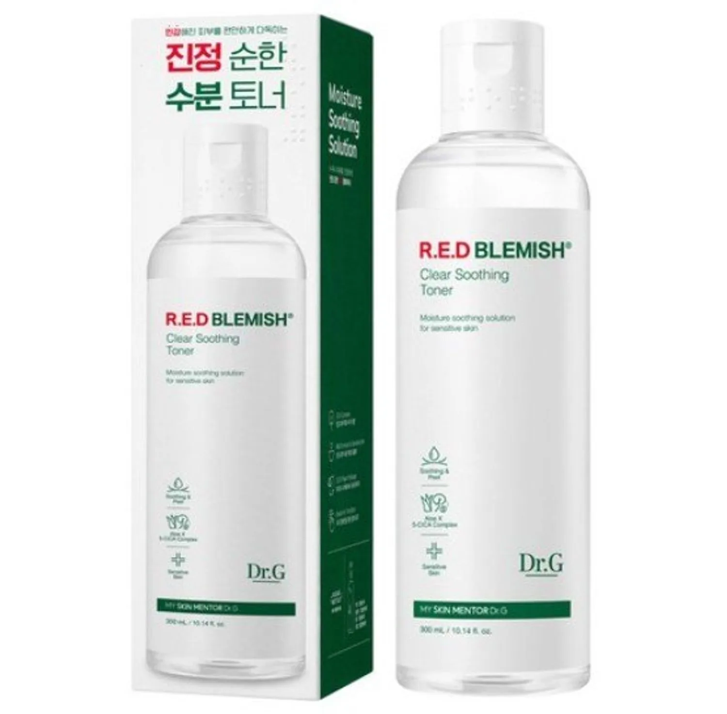 Red Blemish Clear Soothing toner, 300ml /Тонер/ - 2