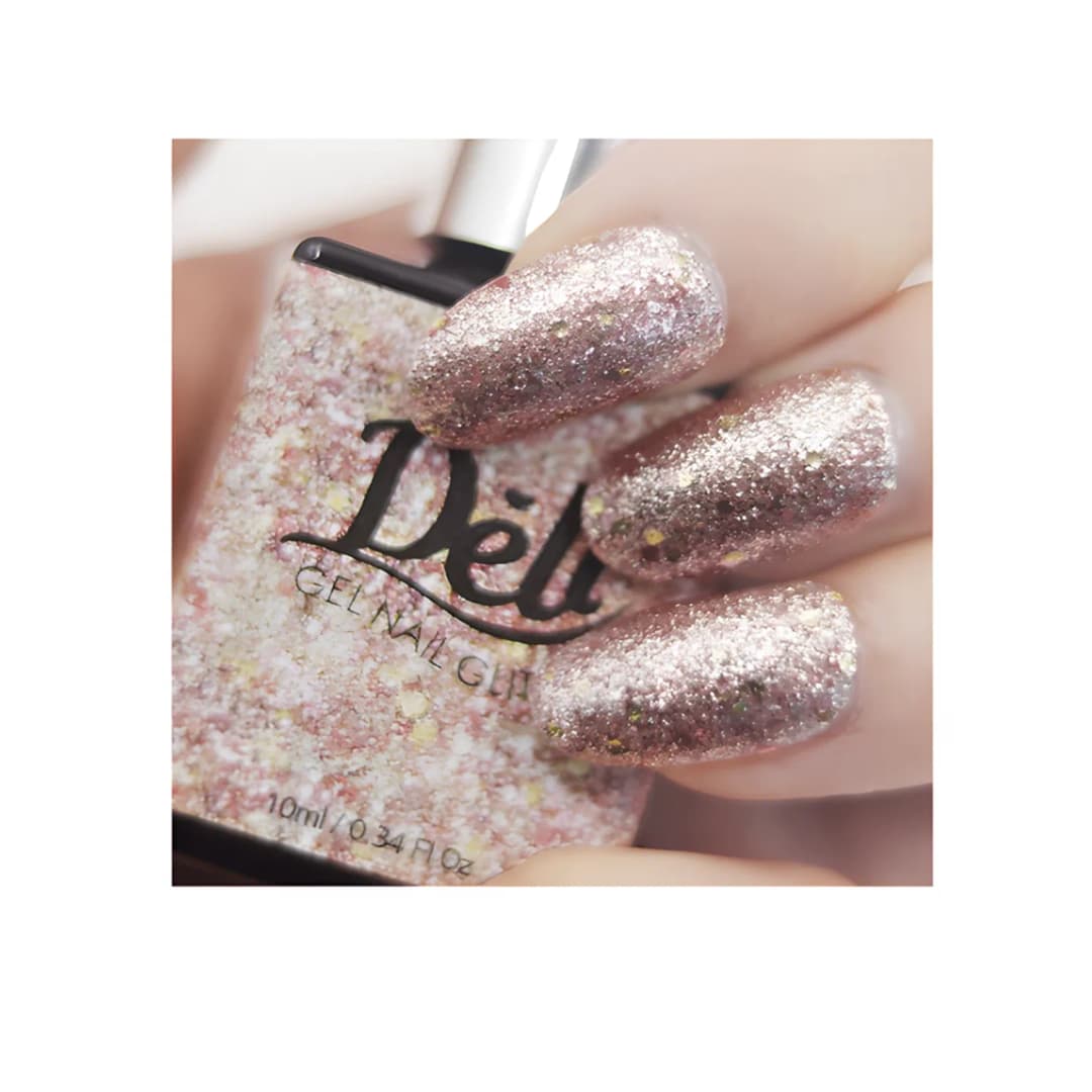 Del Beauty Gel Nail Glitter,10ml/Гелэн хумсны будаг/ - 4
