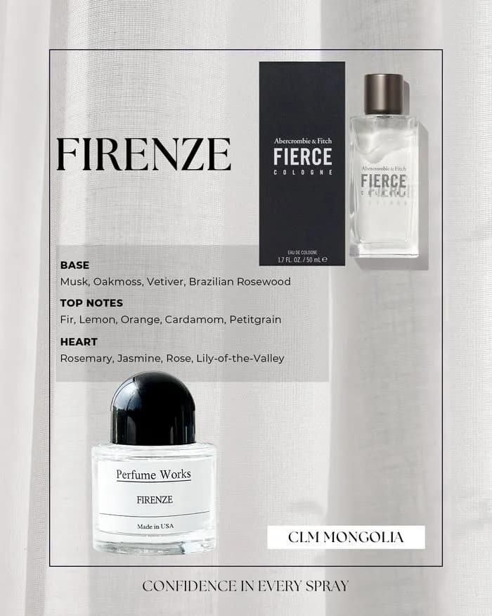 Abercrombie & Fitch Fierce (for men), 30ml/50ml - 1