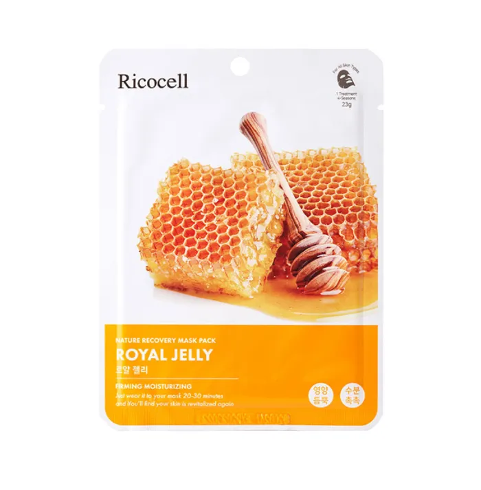Ricocell Nature Recovery Royal Jelly Mask, 1p /Салфеткан маск/