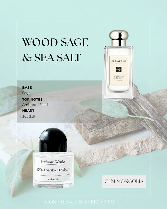 WOOD SAGE & SEA SALT, 30ml/50ml