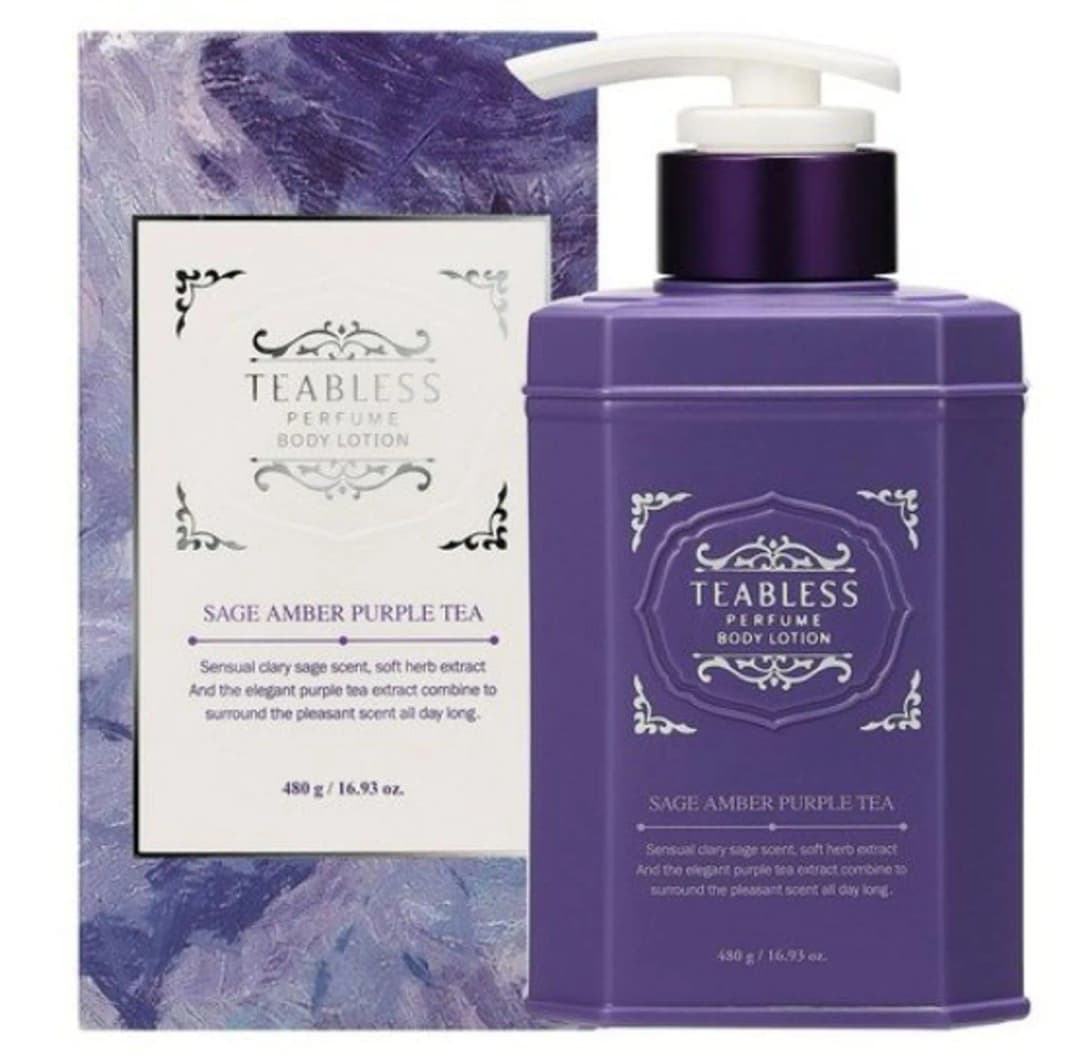 Teabless Perfume Body Lotion Sage Amber Purple Tea, 480ml /Биеийн лосьон/ - 2