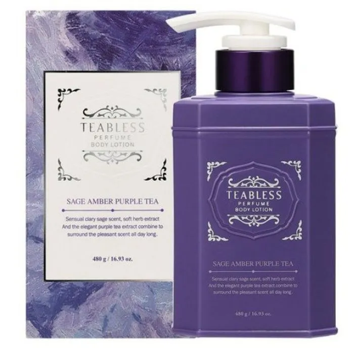 Teabless Perfume Body Lotion Sage Amber Purple Tea, 480ml /Биеийн лосьон/