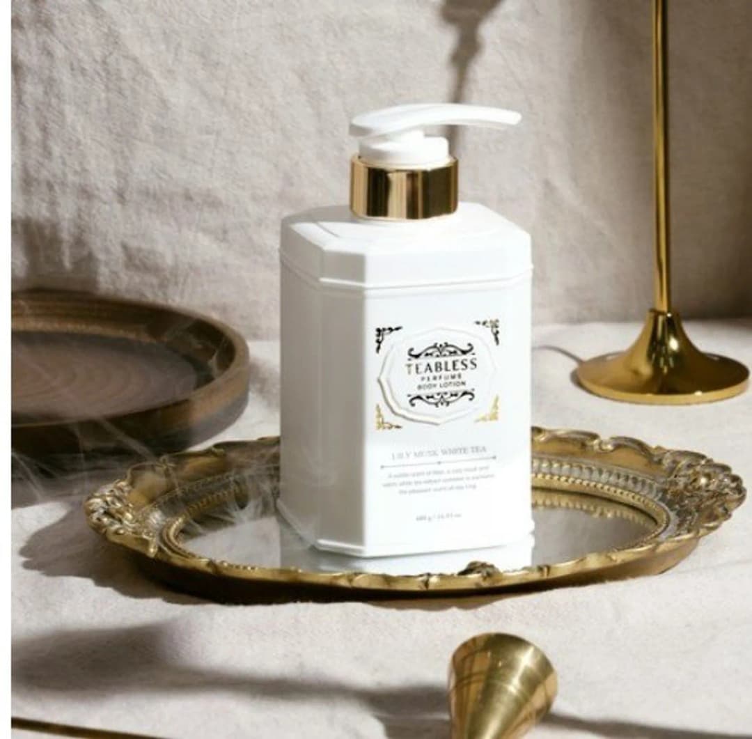 Teabless Perfume Body Lotion Lily Musk White Tea, 480ml /Биеийн лосьон/ - 3